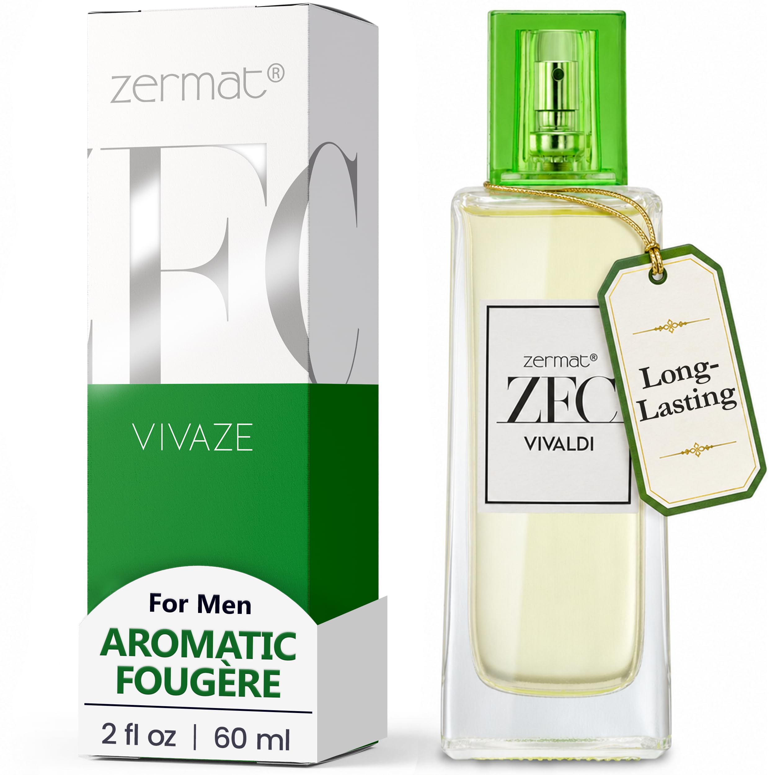 Amazon.com : Zermat Vivaldi Vivaze | Fresh & Masculine Eau de